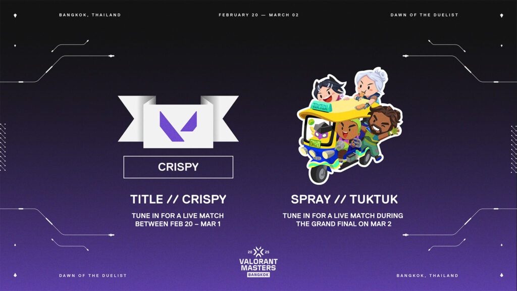 VALORANT Masters Bangkok Twitch Drops