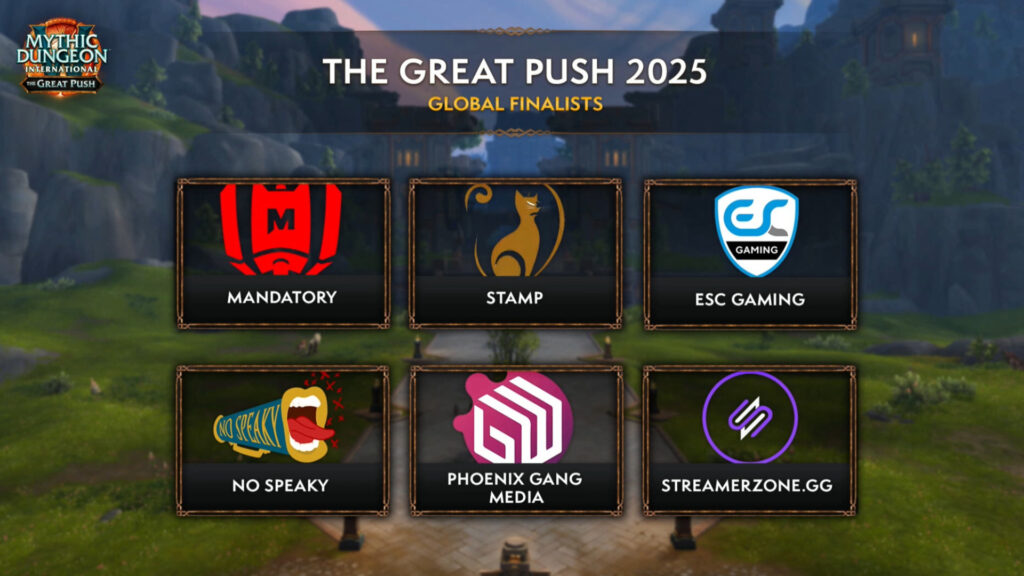 WoW MDI TGP 2025 Global Finals teams