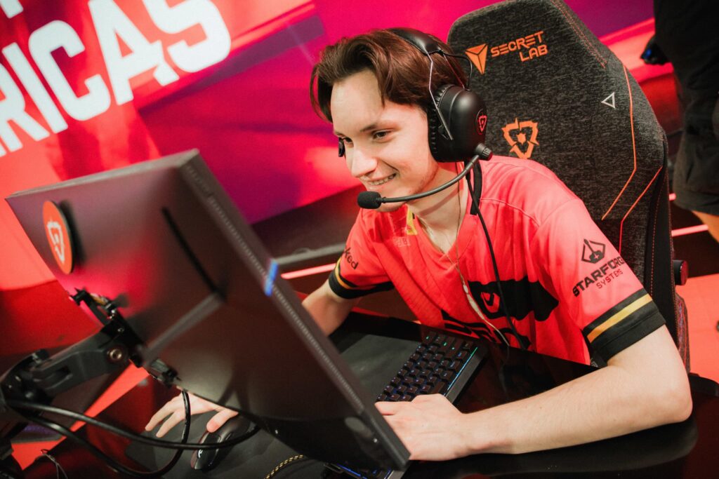 bang of Sentinels competes at VCT Americas Kickoff on Day 3 of Week 4 at Riot Games Arena on February 8, 2025. 