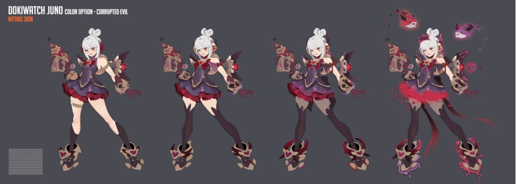 DokiWatch Corrupted Evil Juno mythic skin 