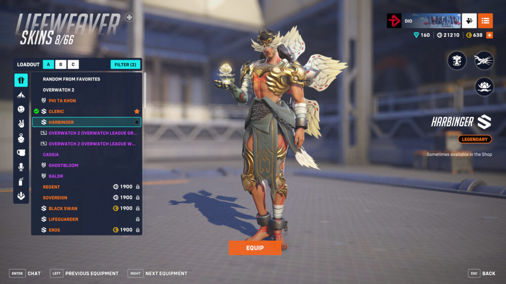 Harbinger Lifeweaver 