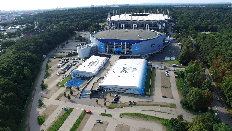 The Barclays Arena in Hamburg, Germany.