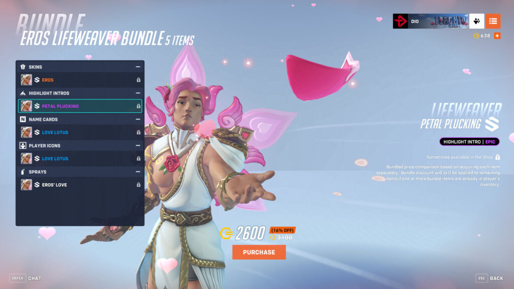 Lifeweaver's Petal Plucking highlight intro 