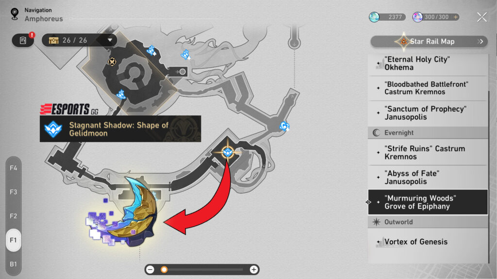 Where to farm the Archer material Darkveil Moonlight (Image via esports.gg)