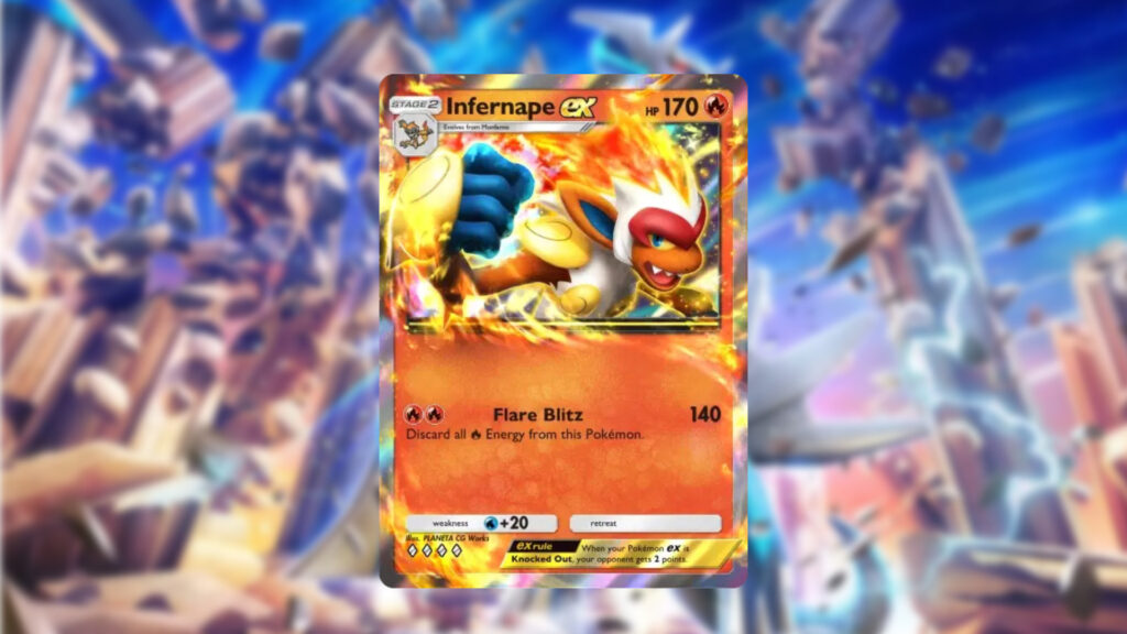 Best Infernape EX deck build in Pokémon TCG Pocket