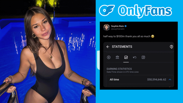 20-year-old viral OnlyFans creator Sophie Rain's net profit hits $50 million