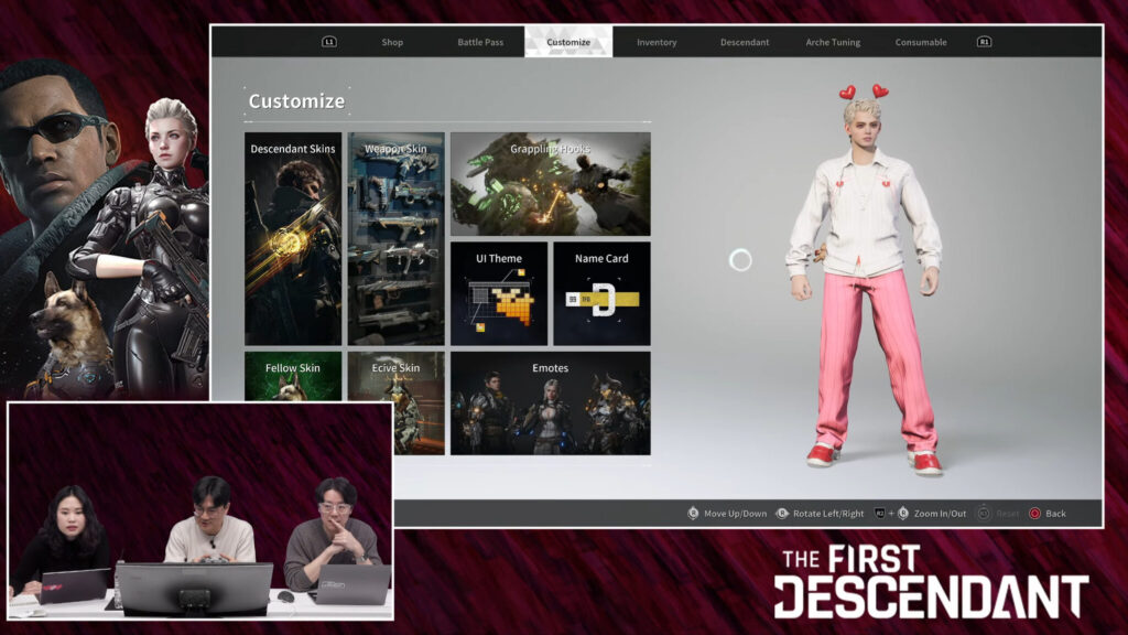 Yujin Valentine's Skin