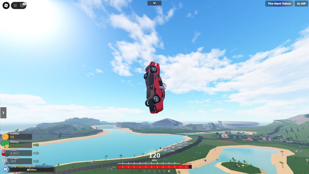 A complete guide for The Hunt Token mission in Car Crushers 2