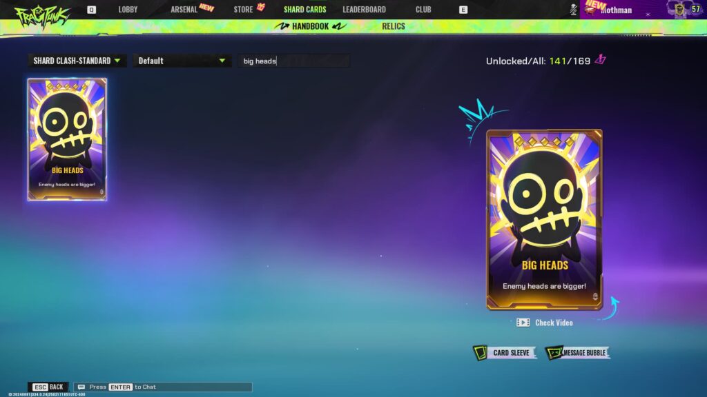 Big Heads, one of the best Shard Cards in FragPunk.