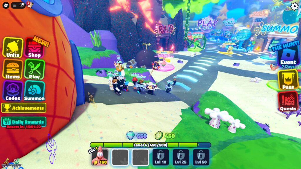 Bikini  Bottom in SpongeBob Tower Defense