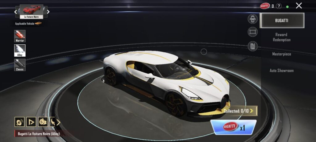 Bugatti La Voiture Noir (Alloy)