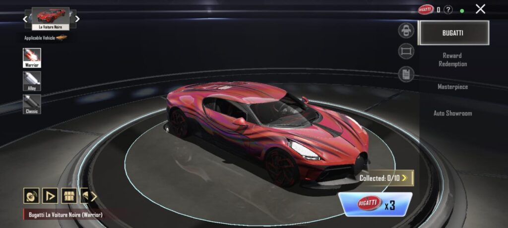 Bugatti La Voiture Noir (Warrior)