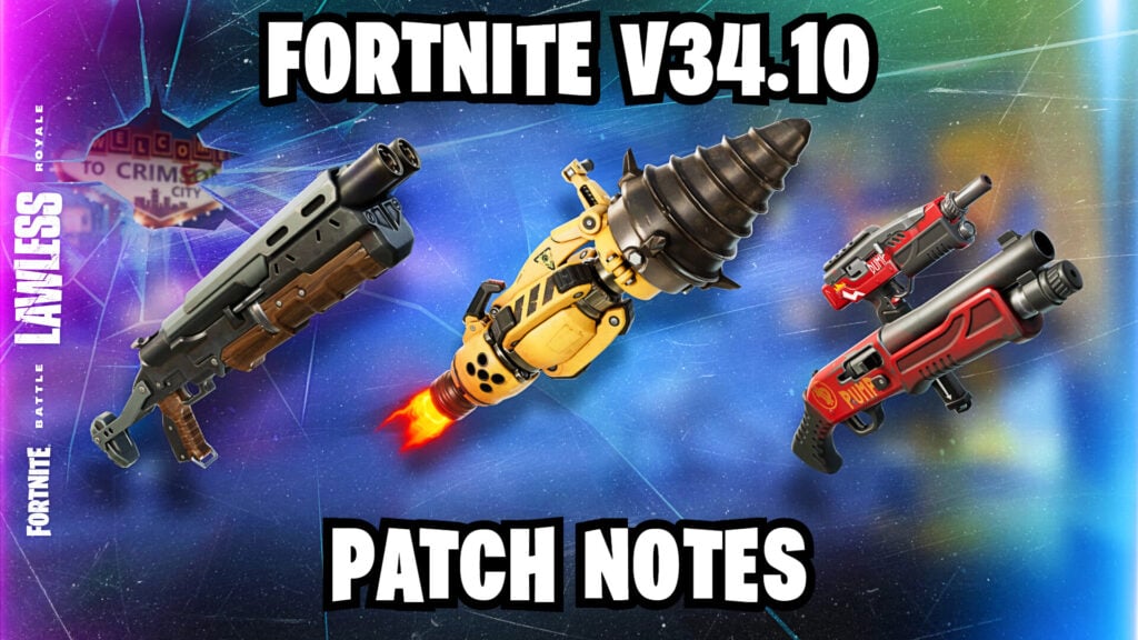 Fortnite March 11 update: Complete v34.10 patch notes