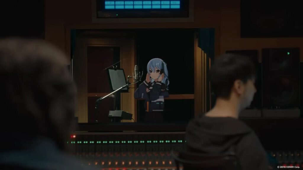 Suisei Hoshimachi in "Feelings Transcend Dimensions" (Photo via hololive production)