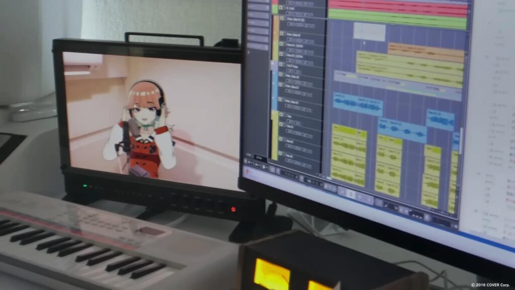 Takanashi Kiara in "Feelings Transcend Dimensions" (Photo via hololive production)