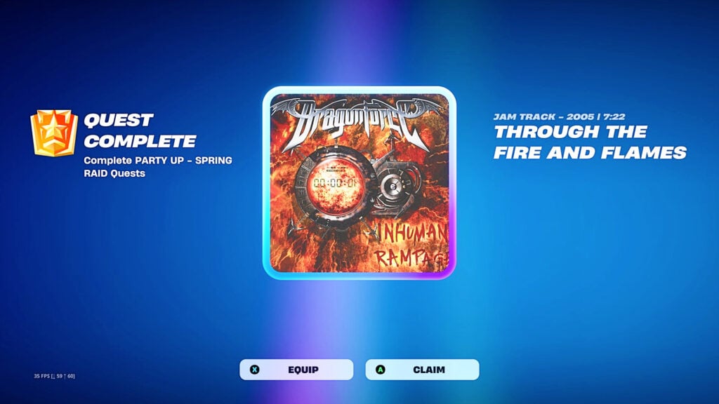 How to get Through Fire and Flames in Fortnite