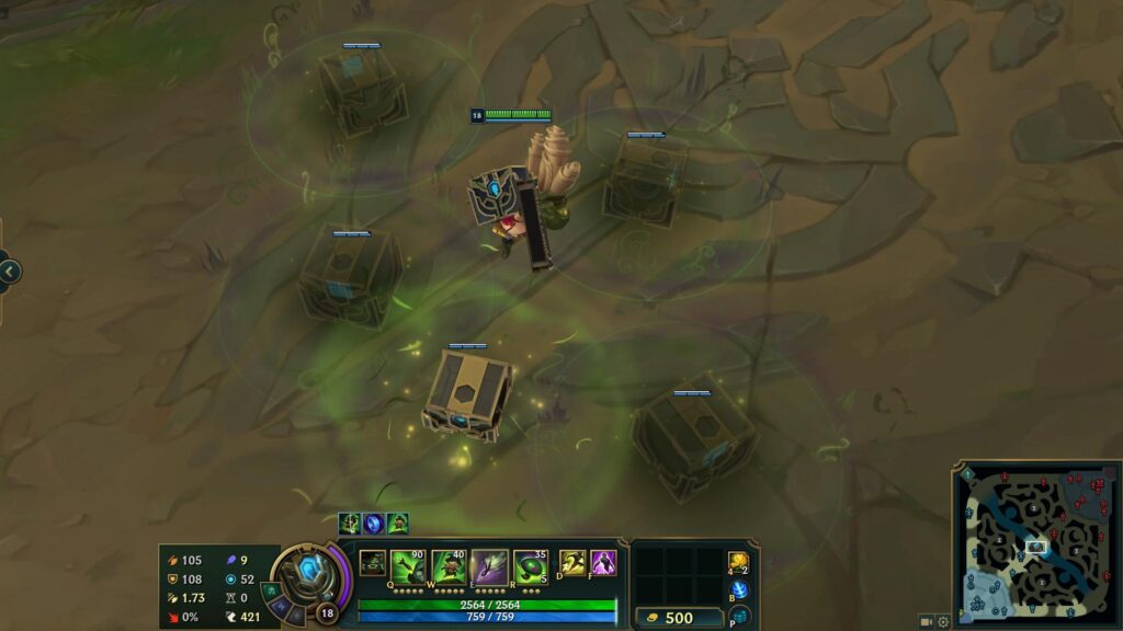 Hextech Chest Teemo custom skin 