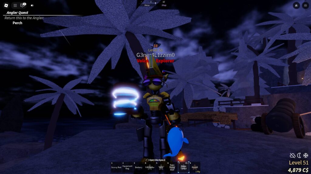 The Magic Thread in Fisch