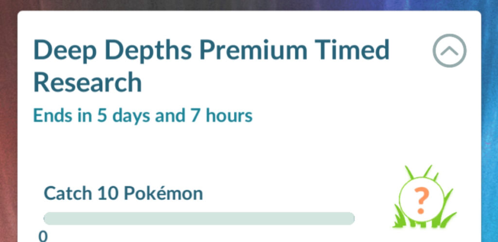 Deep Depths Premium Timed Research