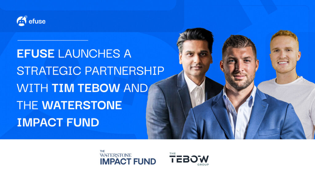 Tim Tebow and Waterstone Impact Fund partner with efuse to bring purpose to gaming