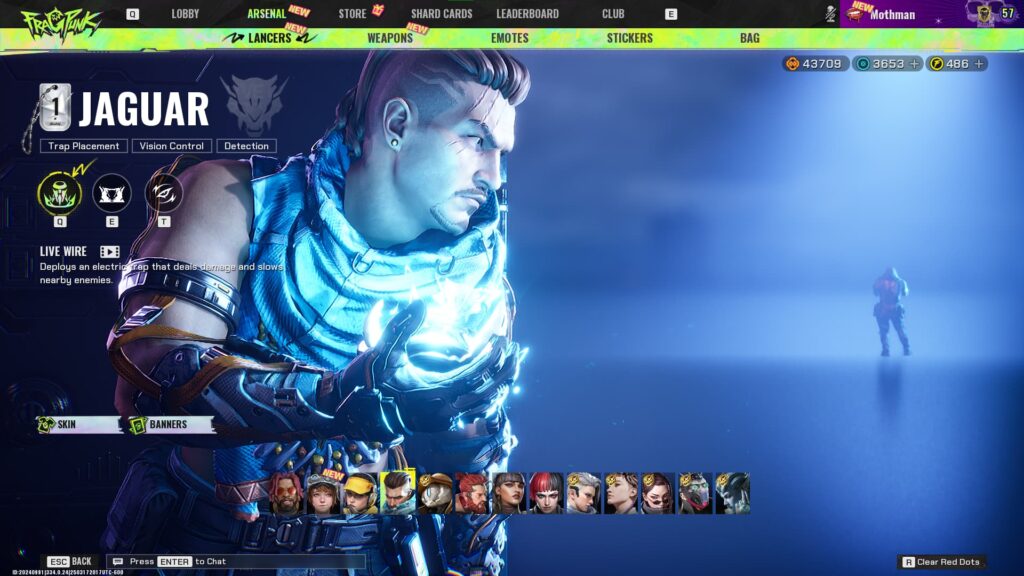 Jaguar, one of the Lancers in FragPunk.