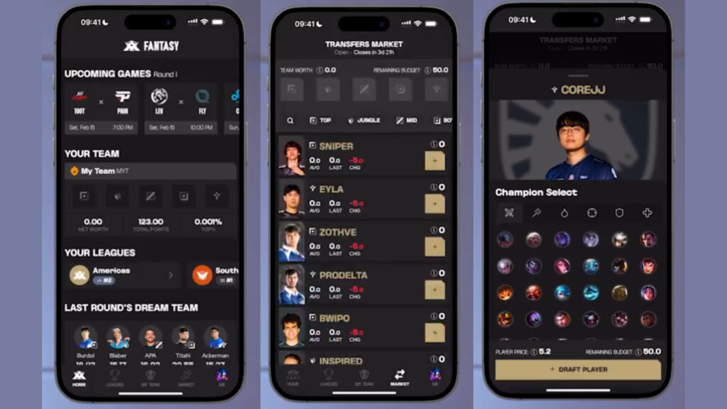 LTA Fantasy screenshots 