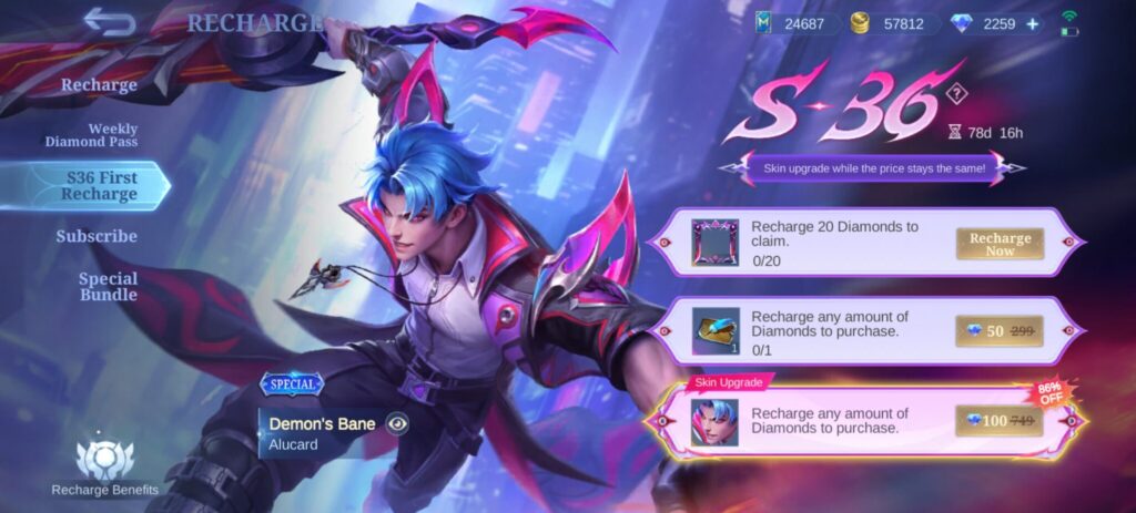 MLBB Name Change Recharge