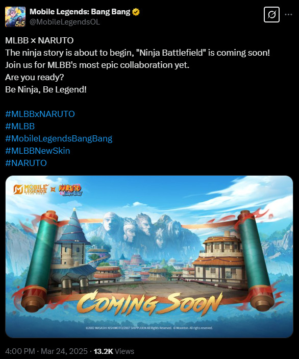 MLBB x Naruto Collab Event