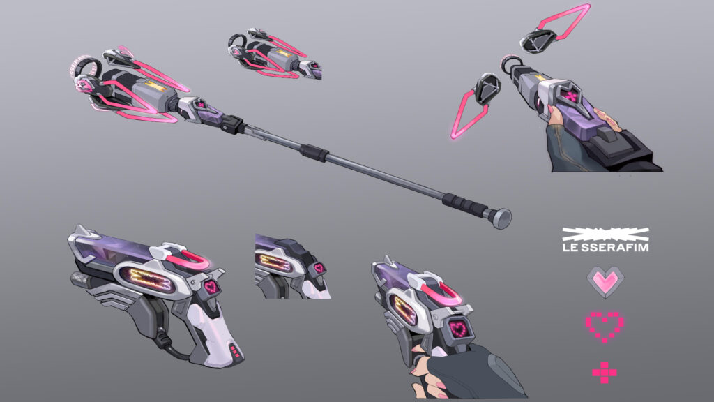 Mercy weapon concept art