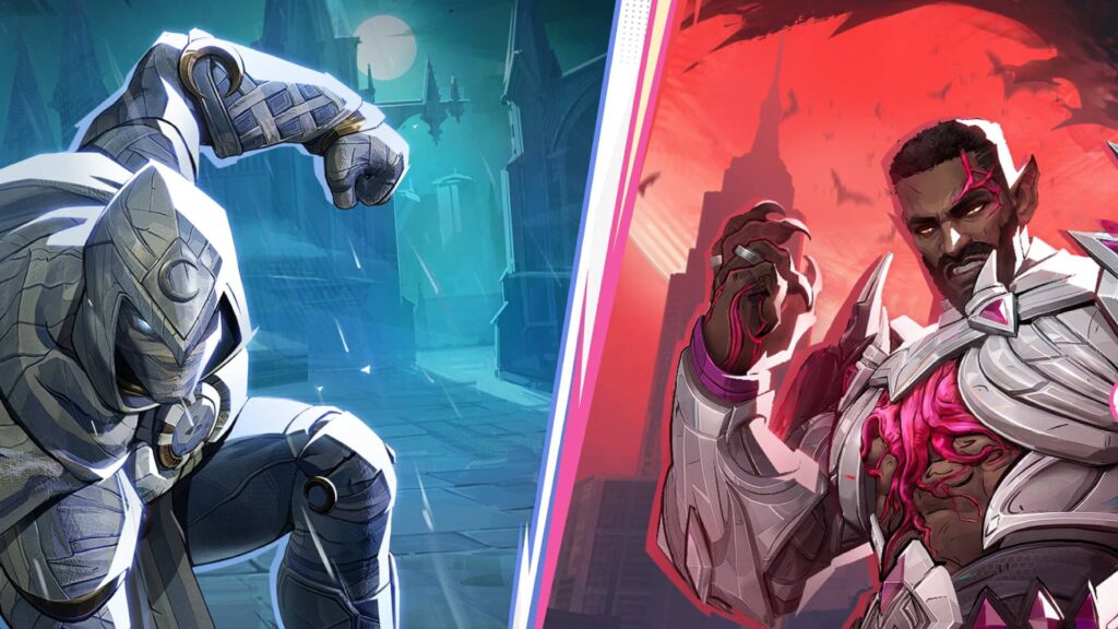 Moon Knight’s Fist of Vengeance and Black Panther’s Thrice-Cursed King skins are next up in Marvel Rivals