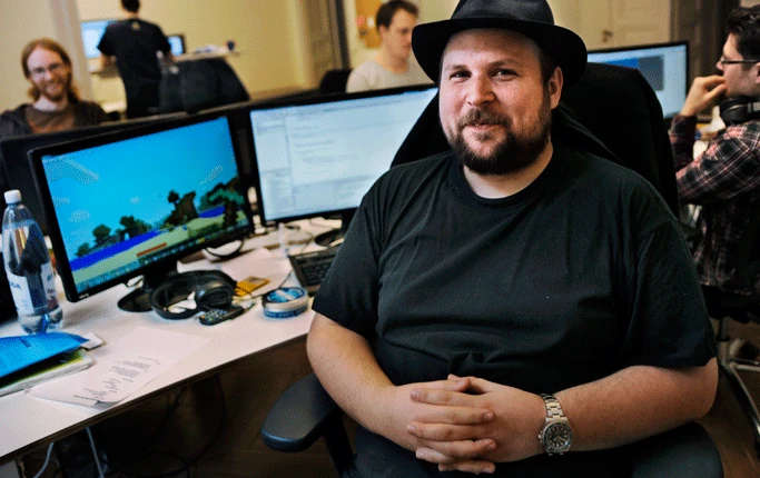 Markus 'Notch' Persson the creator of Minecraft