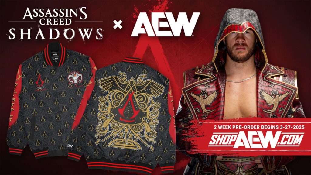 Ubisoft teams up with AEW to create an Assassin's Creed Shadows x Will Ospreay jacket