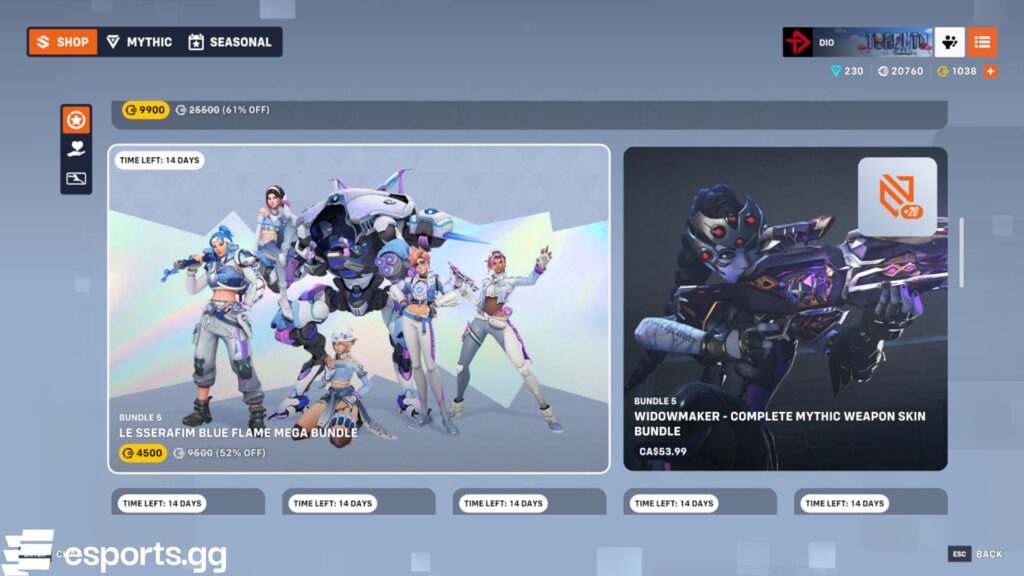 Overwatch 2 shop 