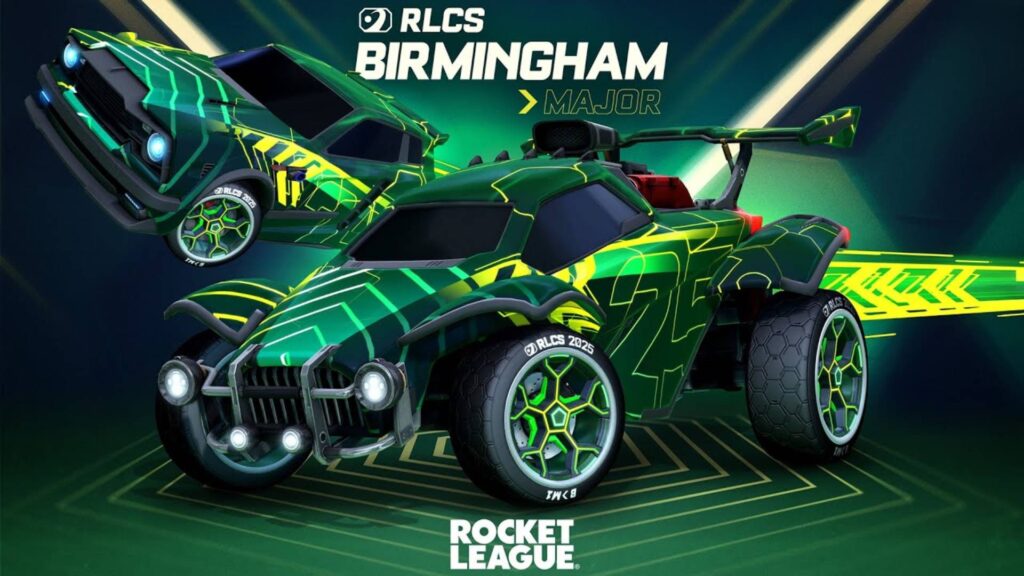 Playoffs at RLCS 2025 Birmingham Major: Rocket League esports on a big stage