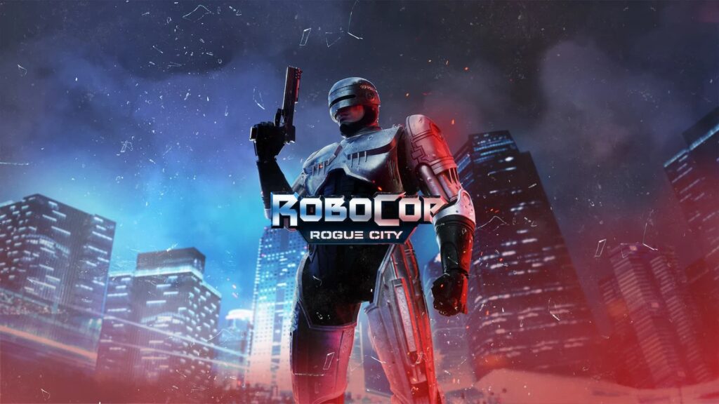 RoboCop: Rogue City, one of the PlayStation Plus Monthly Games for April 2025.