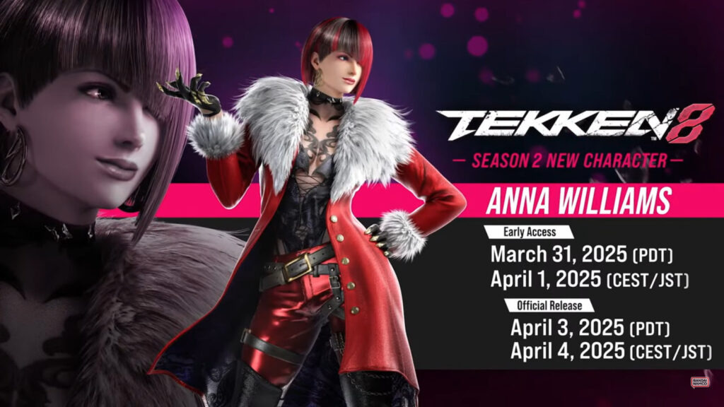 TEKKEN 8 Season 2 features Anna Williams 