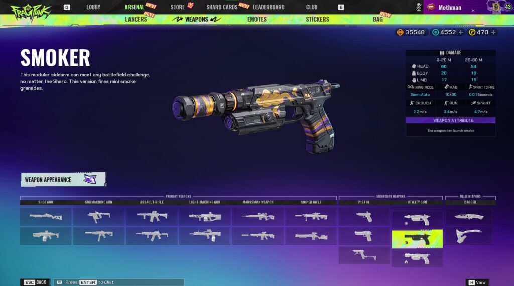 The Smoker utility gun