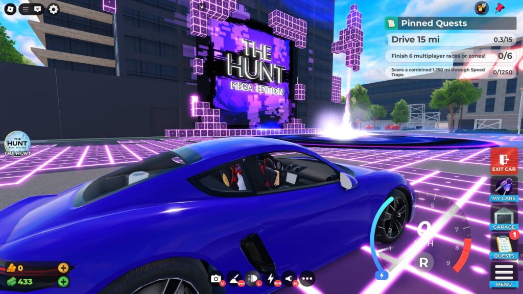 How to get The Hunt token in Drive World