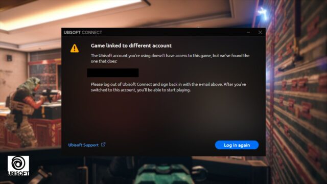 How to Fix Ubisoft account linked to a different account error in R6