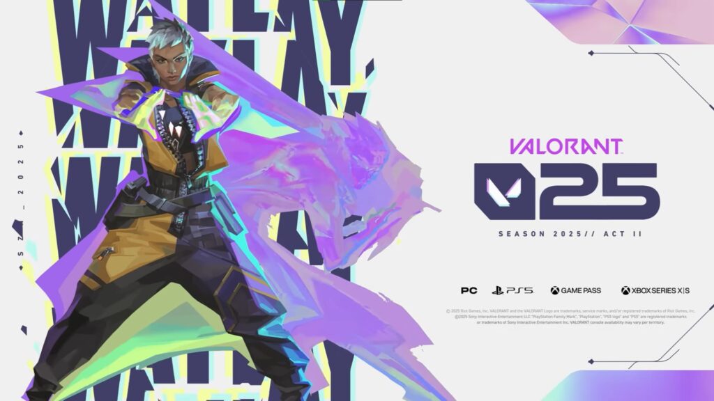 When does VALORANT Season 2025 // Act 2 start?