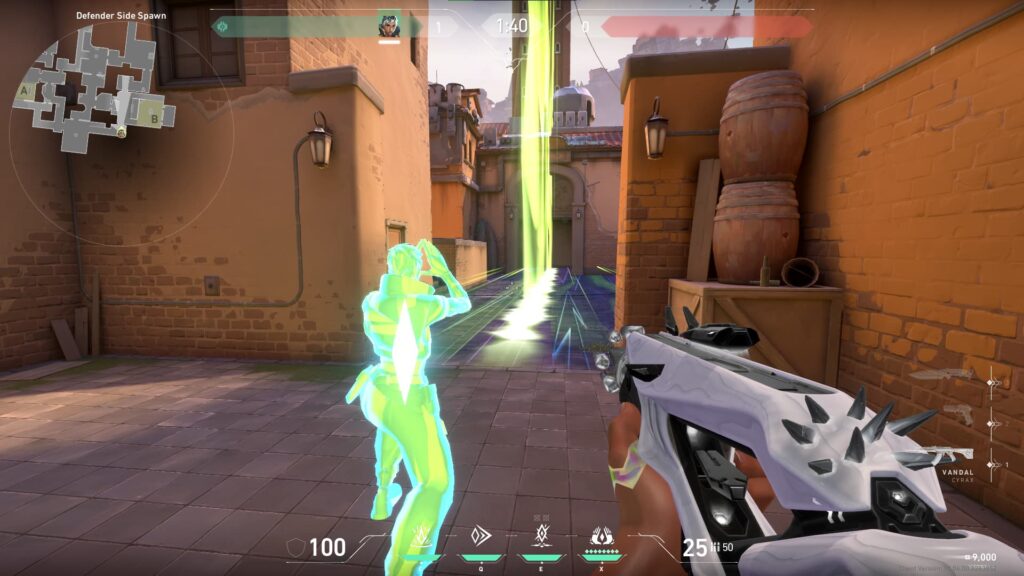 The afterimage is laid out for Convergent Paths.