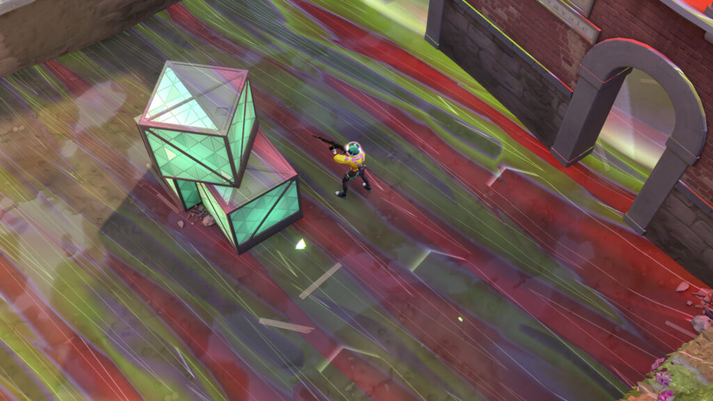 Killjoy being hit with Convergent Paths.