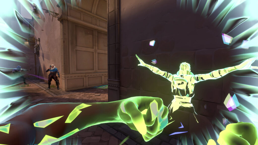 Waylay dropping her afterimage with Convergent Paths.