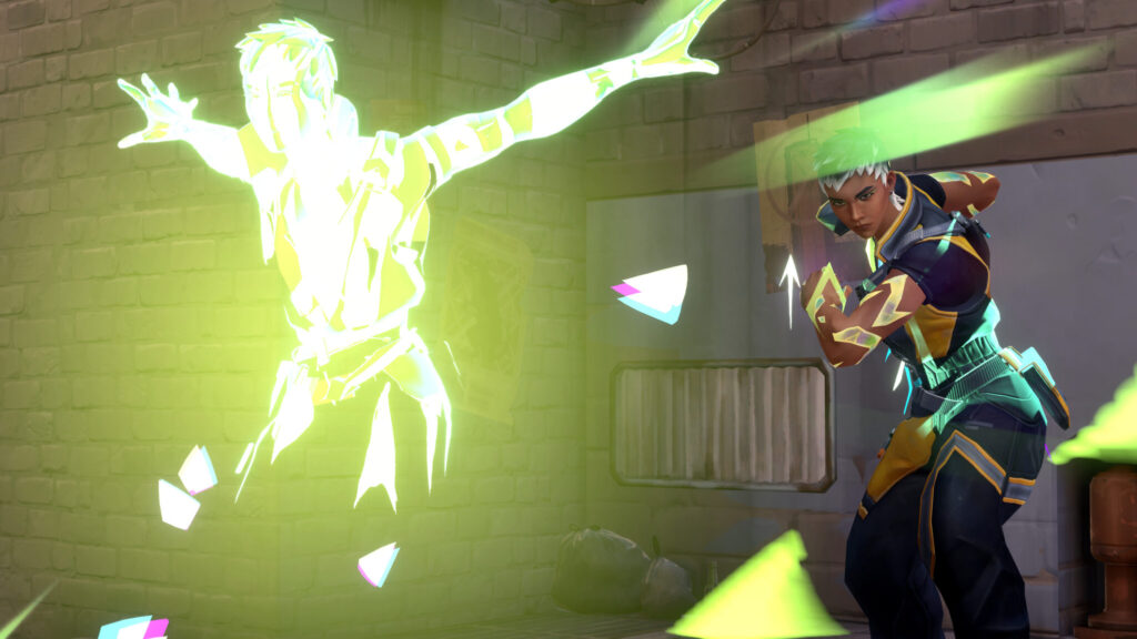 Dropping her afterimage with Convergent Paths.