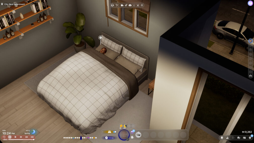 Death by lack of sleep in inZOI