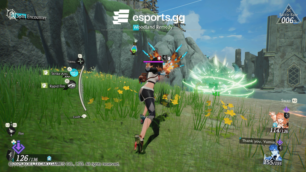 Healing in Atelier Yumia with Woodland Remedy