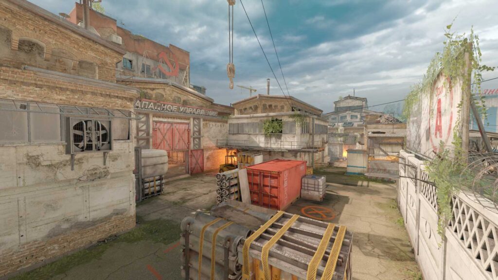 A screenshot of Cache in CS2.