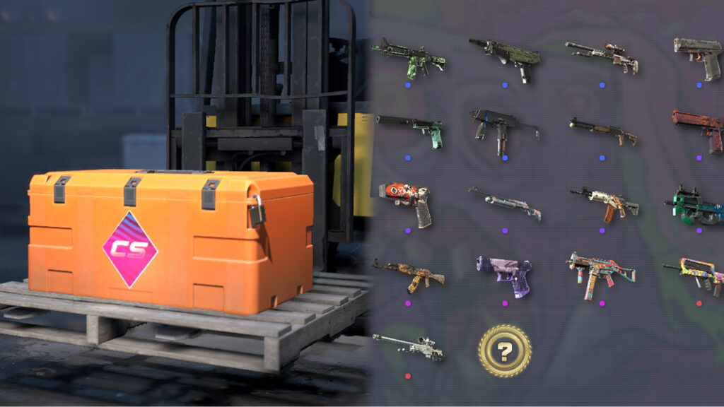 All CS2 skins in the Fever Case