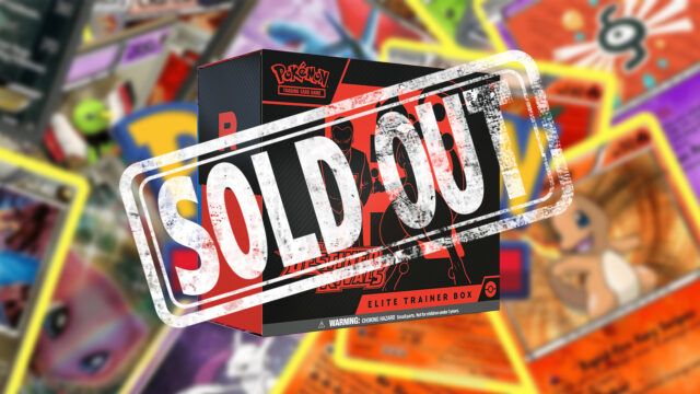 The Pokémon Centre Destined Rivals ETB is sold out, but only for now