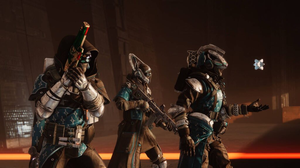guardians wearing the final shape armor. 